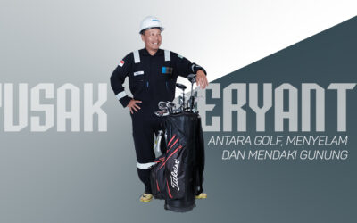 YUSAK HERYANTO SETIAWAN : ANTARA GOLF, MENYELAM DAN MENDAKI GUNUNG