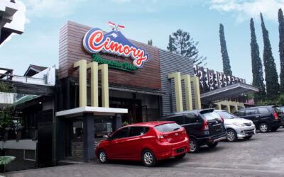Cimory Mountain View, Sajikan Makan Lezat dengan Pemandangan Alam Memikat
