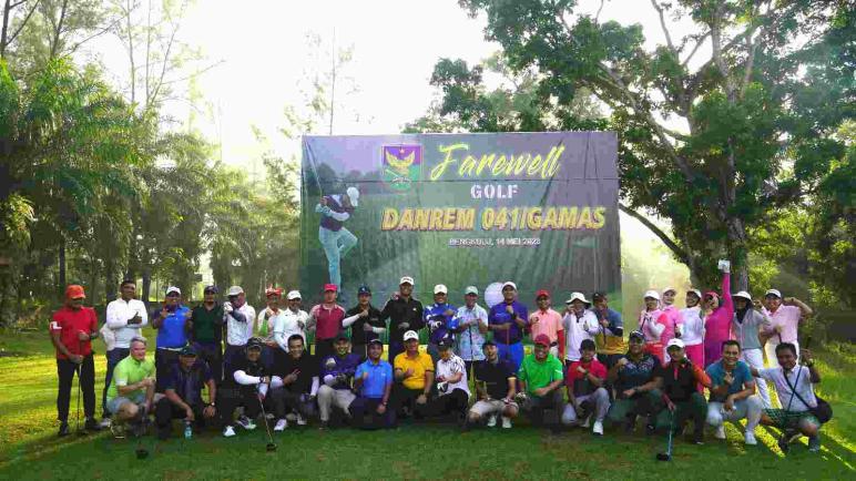 Farewell Golf, Cara Silaturahmi Korem Saat Masa Jabatan Berakhir