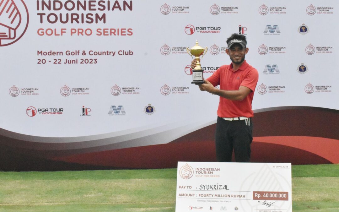 Syukrizal jadi kampiun Indonesian Tourism Golf Pro Series 7