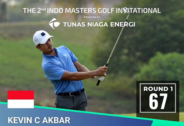 Kevin C. Akbar Impresif di Putaran Pertama The 2nd Indo Masters Golf Invitational presented by TNE