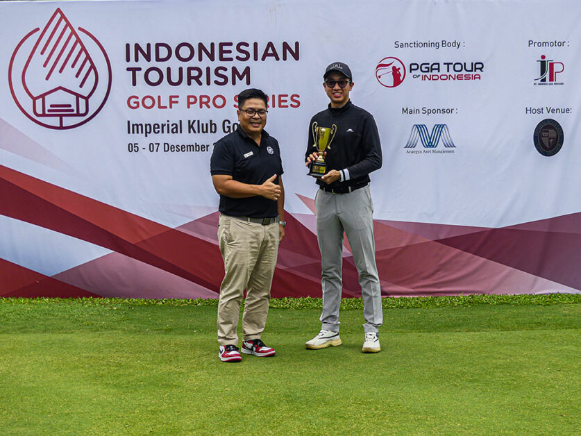 Claudio Wilson meraih Lowest Amateur di ITGPS 19