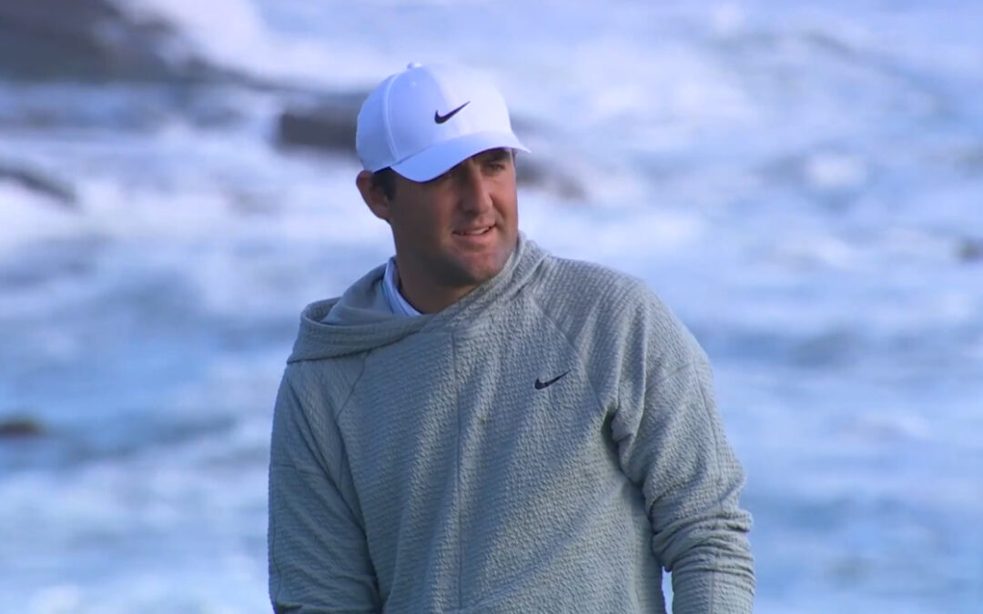 8 Birdie Scottie Scheffler dan Eagle Ludvig Åberg Memaksa Ties Thomas Detry di Leader Board Putaran Kedua AT&T Pebble Beach Pro-AM