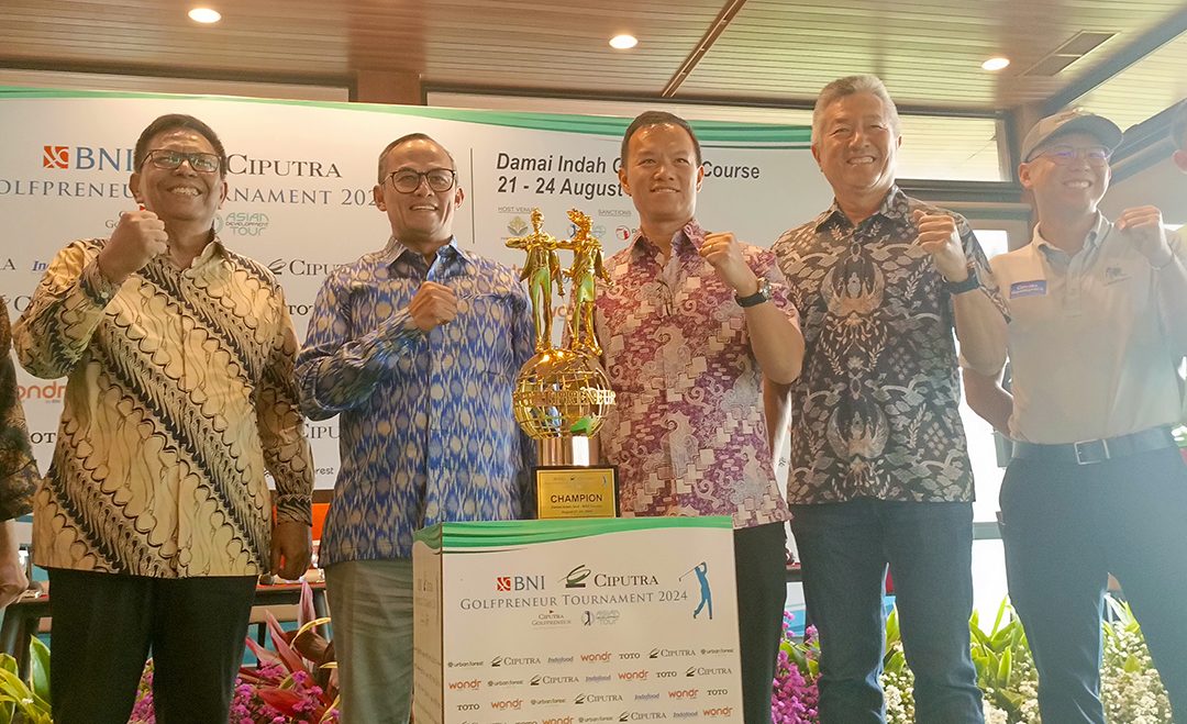 BNI Ciputra Golfpreneur Tournament Kembali Digelar, Bidik Bintang Golf Muda Asia