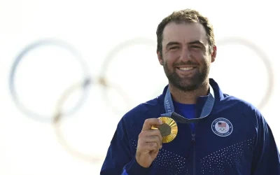 Scottie Scheffler Raih Medali Emas Perdana Golf di Olimpiade Paris