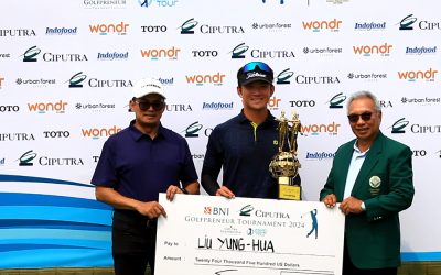 Liu Yung-hua Raih Gelar Juara BNI Ciputra Golfpreneur Tournament 2024 dengan Dramatis
