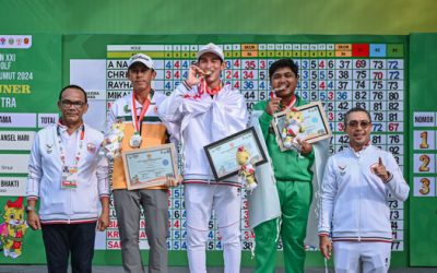 DKI Jakarta Juara Umum Golf PON XXI 2024