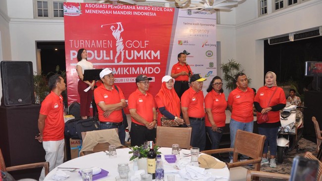 APMIKIMMDO Gelar Turnamen Golf untuk Dukung UMKM