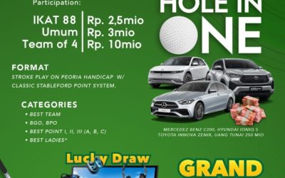 IKAT’88 Gelar Turnamen Golf Inaugurasi ke-40 di Pondok Indah