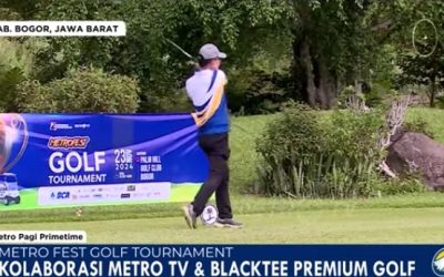 Turnamen Golf HUT ke-24 Metro TV Berlangsung Meriah, Didukung BlackTee Premium Golf Simulator