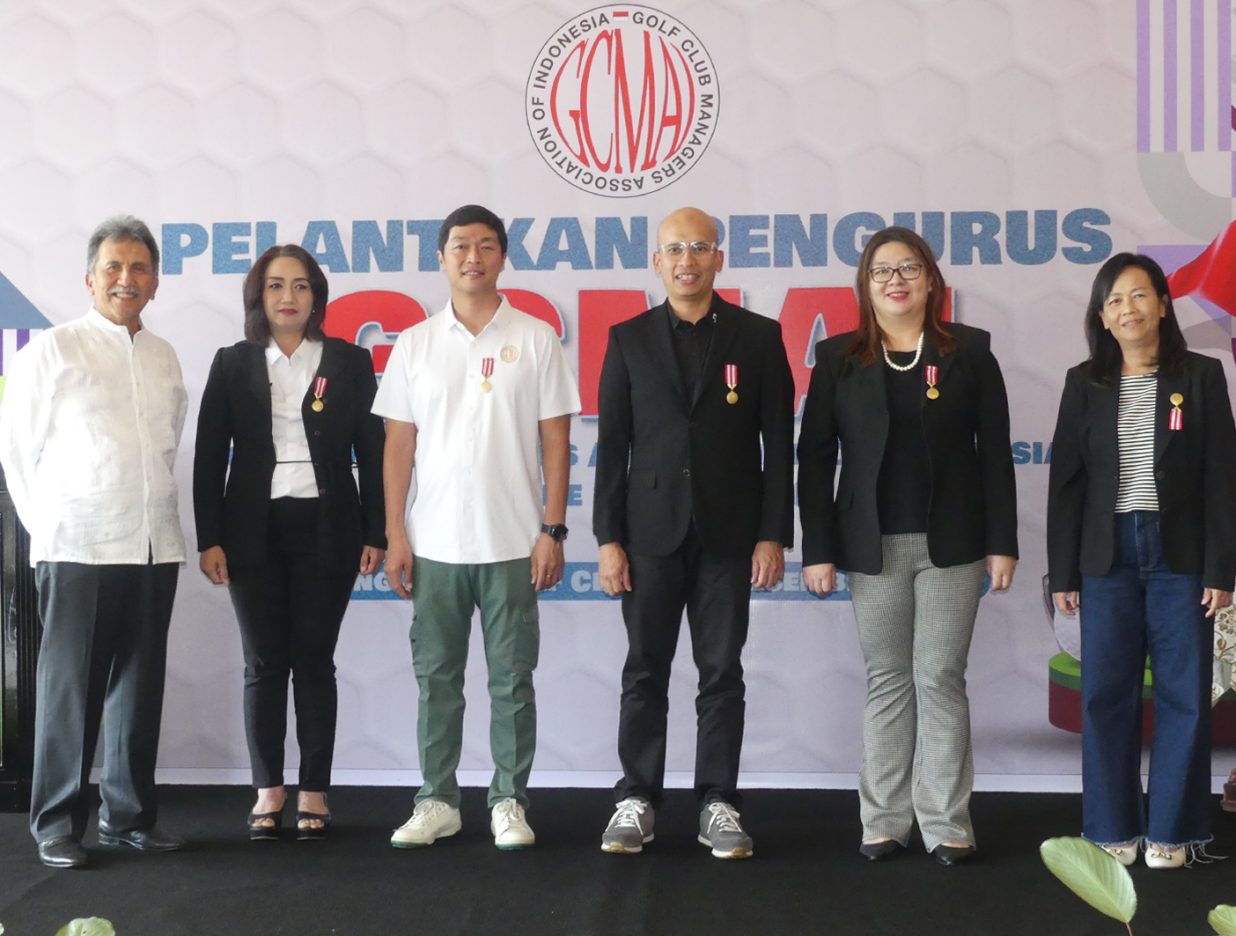 pengurus baru Golf Club Managers Association of Indonesia (GCMAI) periode 2025-2026