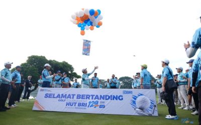 BRI Regional Office Surabaya Gelar Turnamen Golf Anniversary ke-129