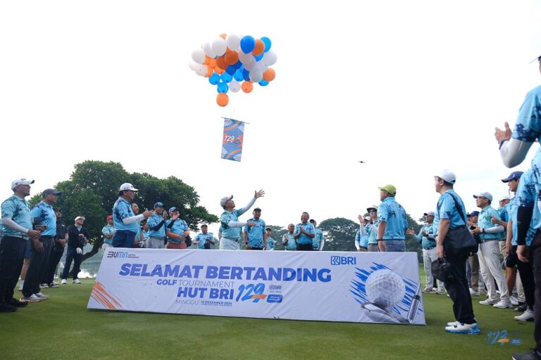 BRI Regional Office Surabaya Gelar Turnamen Golf Anniversary ke-129