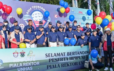 Deretan Tokoh Meriahkan Turnamen Golf HIMPUNI dan Rektor Unhas Cup 2025