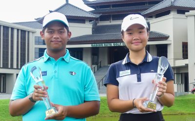 Rayhan dan Reicherin Kuasai Indonesia 2nd Indonesia Amateur Golf Open Tournament, Buka Tahun dengan Kemenangan Memukau