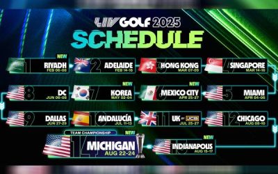 Jadwal LIV Golf 2025: 14 Turnamen di Sembilan Negara, Termasuk Enam di AS