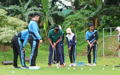 PGI Kotabaru Lanjutkan Program “Golf Goes to School 2025” di Arutmin Golf Course