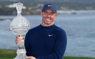 McIlroy Taklukkan Pebble Beach, Kalahkan Lowry untuk Gelar ke-27 di PGA Tour