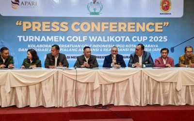 PGI dan APARI Gelar Turnamen Golf Piala Wali Kota Surabaya 2025