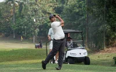 Teuku Husein Pimpin Hari Pertama Turnamen Golf Junior Halal Bihalal PCGC JAS Seri 2