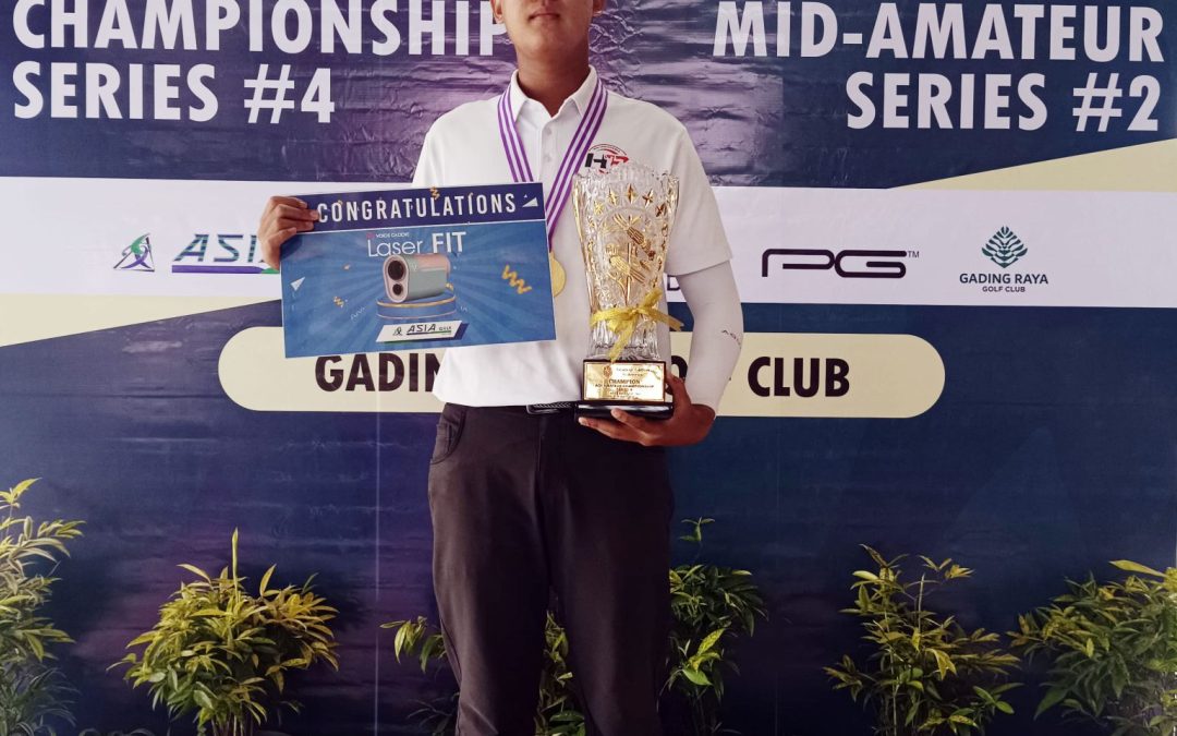 Andy Sjaichudin dan Asyrafa Danish Suryanto Debut Gemilang di Amateur Golf Indonesia