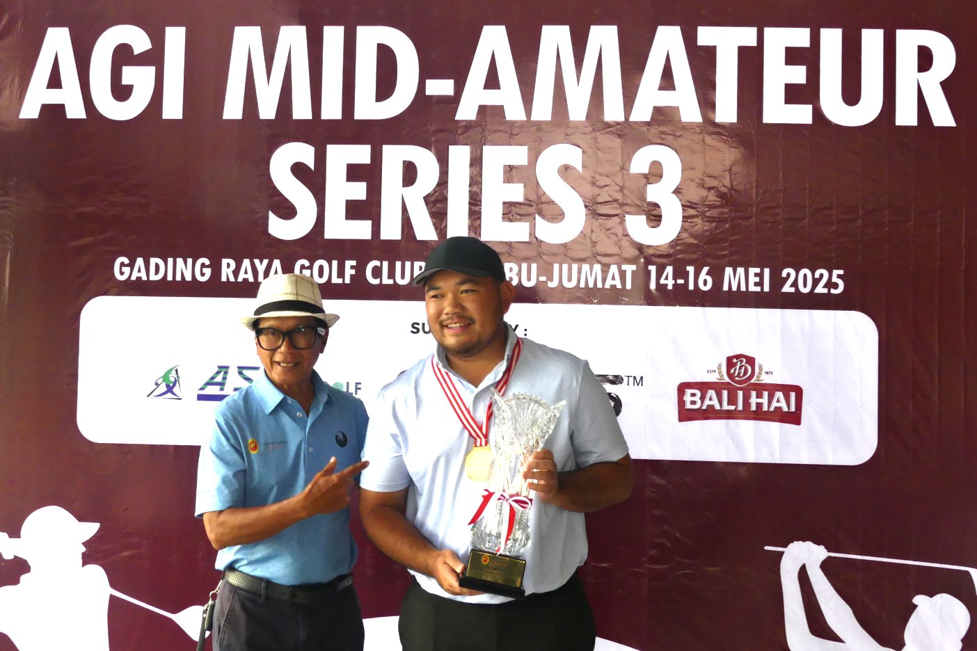 Zachary Kristian Juara AGI Mid-Am Series 3