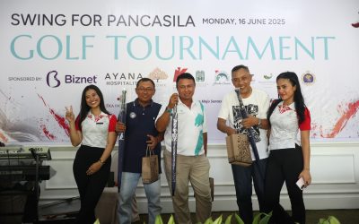 Sukses Digelar, “Swing for Pancasila Golf Tournament” Meriahkan Hari Lahir Pancasila di Riverside Golf Club