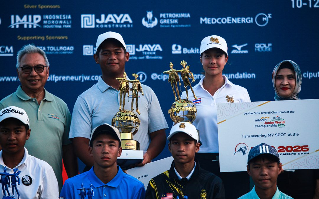 Rayhan Ukir Sejarah, Sang Juara Bertahan Mandiri Ciputra Golfpreneur Junior World Championship
