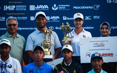 Rayhan Ukir Sejarah, Sang Juara Bertahan Mandiri Ciputra Golfpreneur Junior World Championship