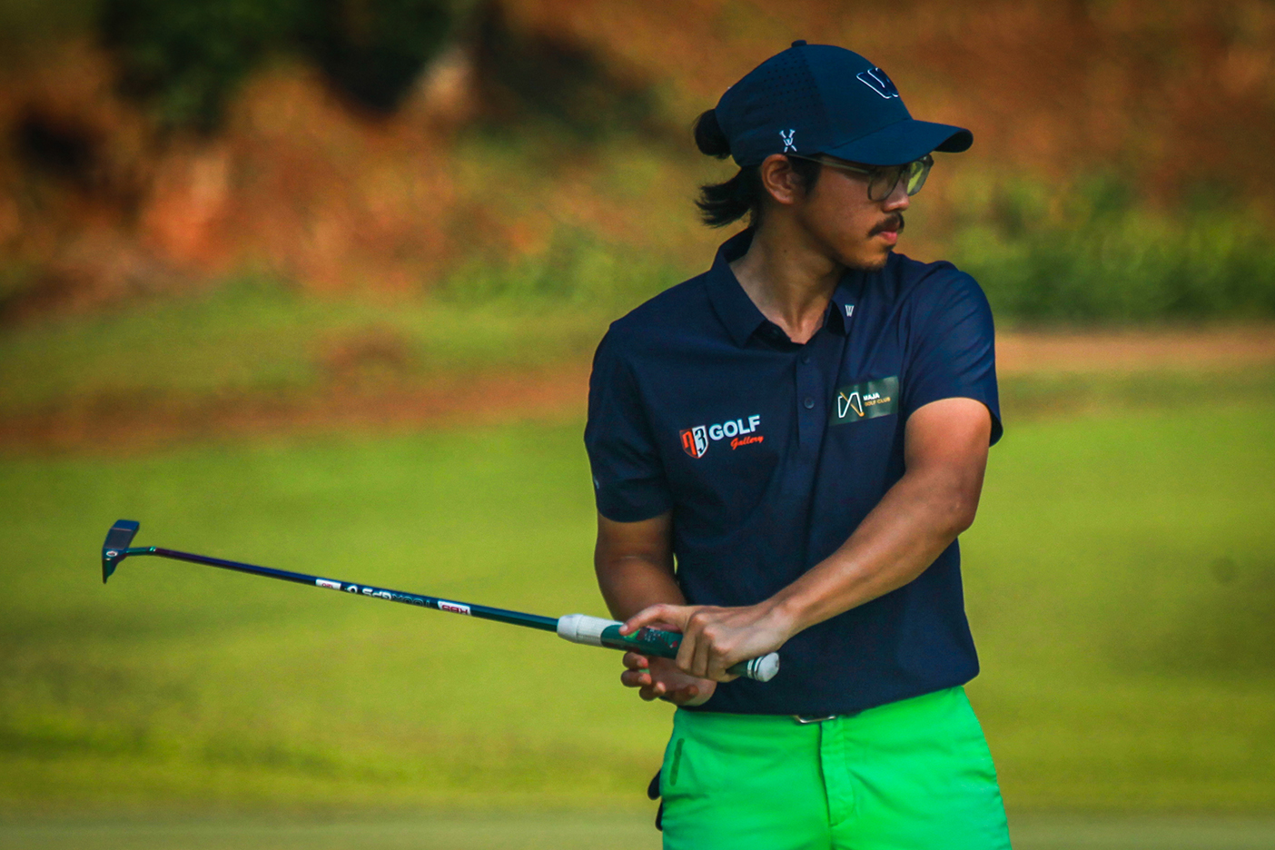 M. Luthfi Haiban bermain solid di turnamen AGI Mid-AM Series 4 - Foto : Puji Santoso