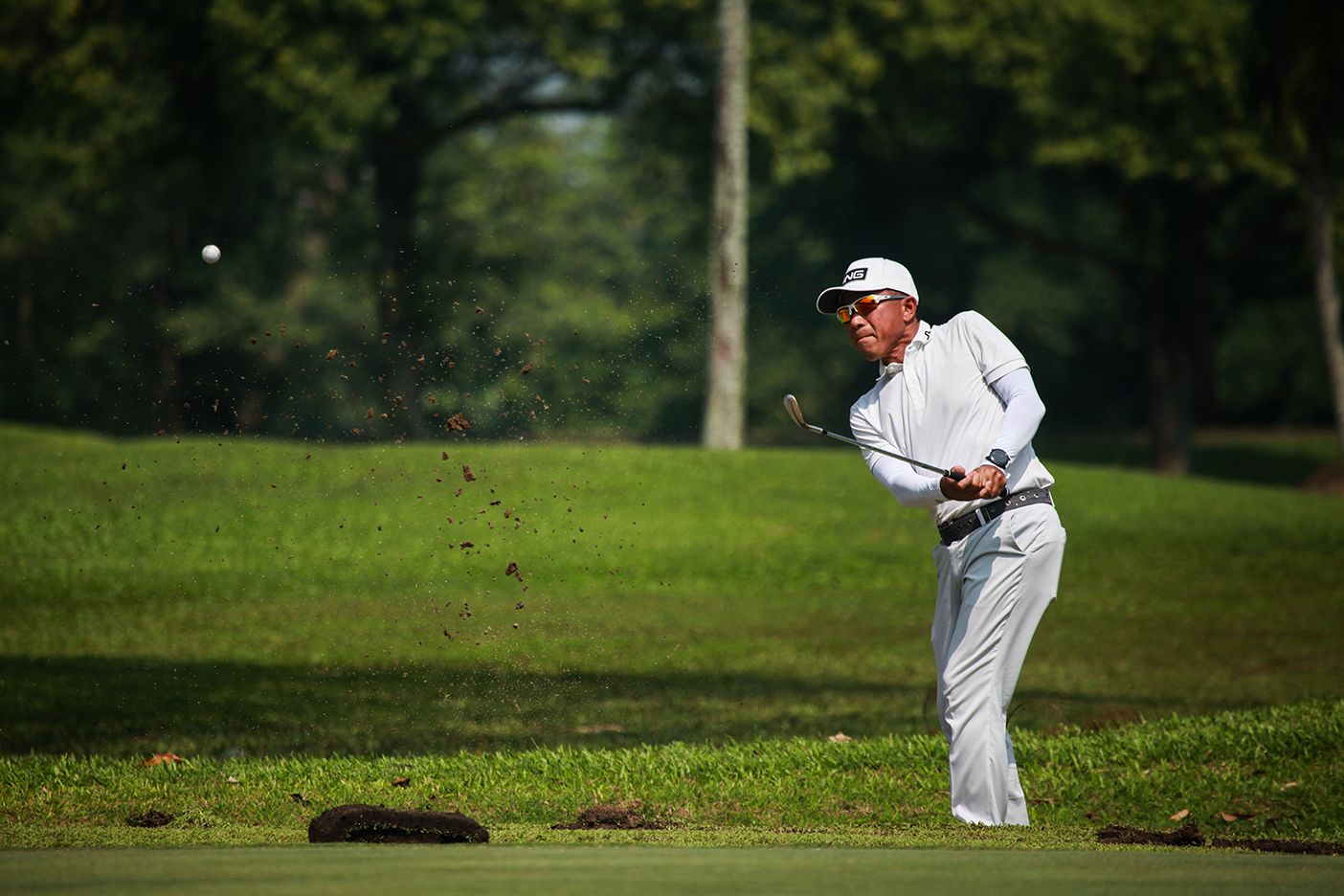 Salah satu peserta senior di ajang AGI Mid-AM Series 4 - Foto : Puji Santoso