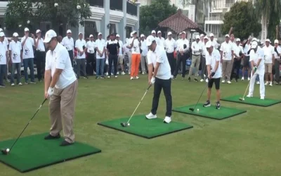 Rayakan Usia ke-40, PPK Kemayoran Gelar Turnamen Golf Meriah di Jantung Kota