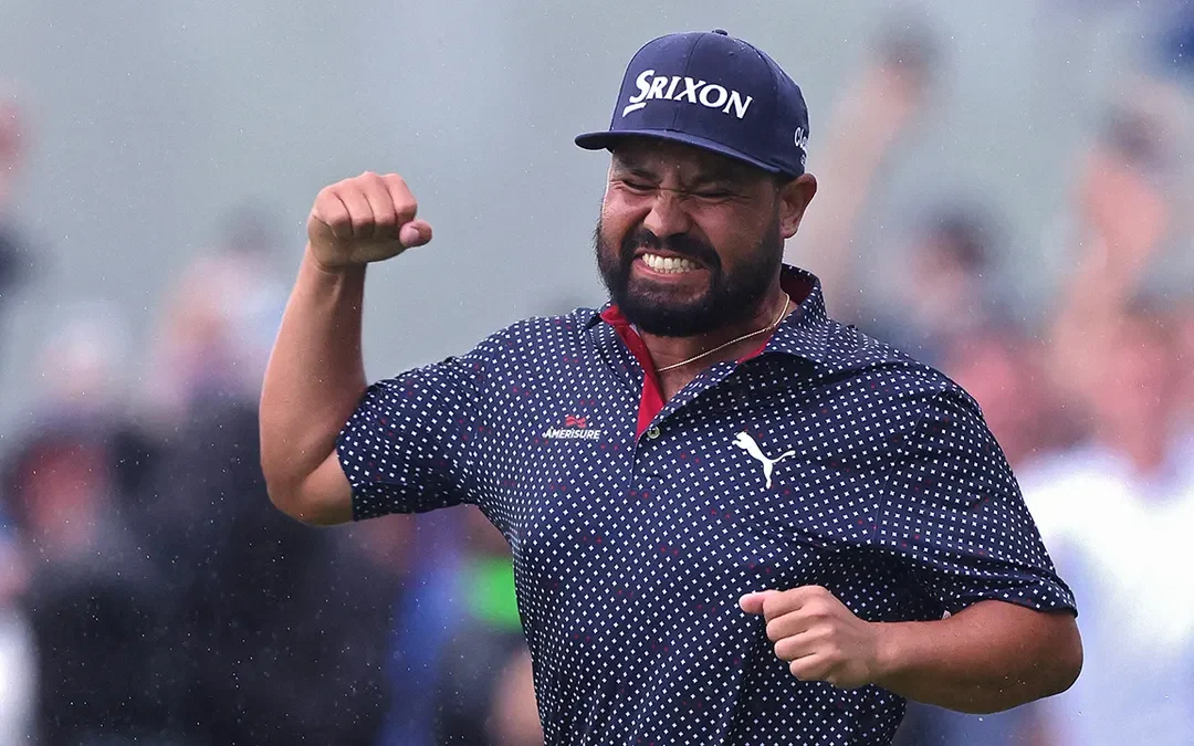 JJ Spaun Raih Gelar Mayor Perdana Lewat Birdie Dramatis di Tengah Hujan US Open
