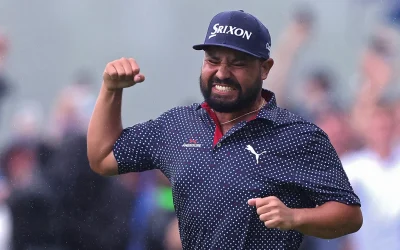 JJ Spaun Raih Gelar Mayor Perdana Lewat Birdie Dramatis di Tengah Hujan US Open