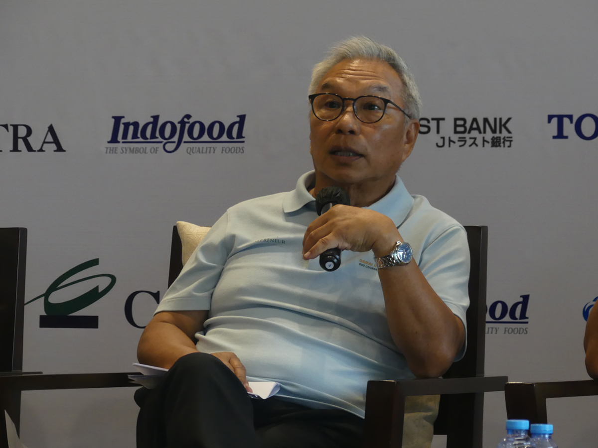 Budiarsa Sastrawinata, Presiden Direktur Damai Indah Golf sekaligus Pendiri Ciputra Golfpreneur Foundation.