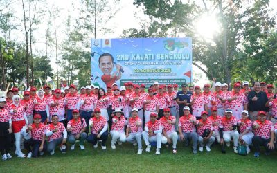 Sportivitas di Atas Rumput Hijau: Pemprov Bengkulu Dukung Open Tournament Golf Kejati