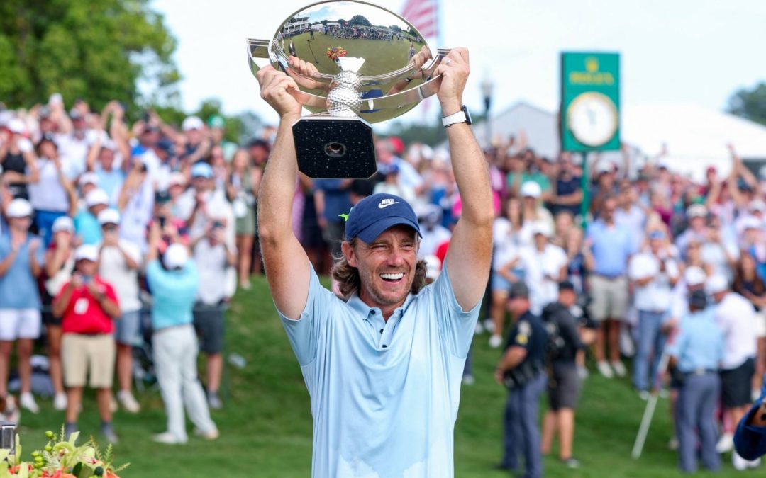 Fleetwood Akhiri Penantian, Angkat Trofi Tour Championship dan FedExCup