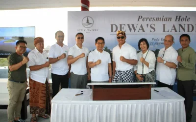 New Kuta Golf Resmikan Hole 17 “Dewa’s Landing”, Perpaduan Tantangan dan Panorama Alam