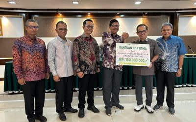 Andalas Golf Club Salurkan Beasiswa Rp150 Juta untuk 75 Mahasiswa Unand