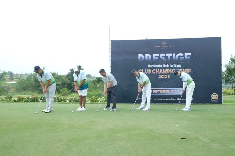 Hartono Soekwanto Sabet Gelar Best Nett 1 Flight A di Prestige Club Championship 2025