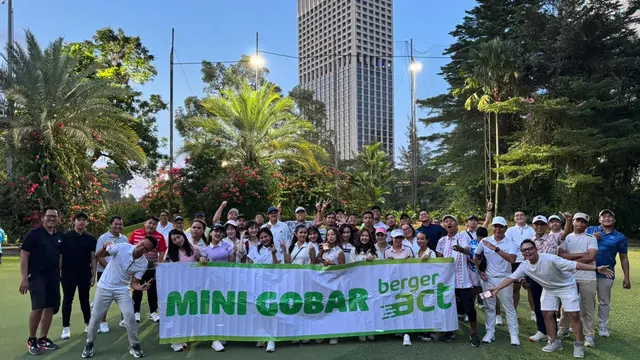 Bergeract Golf Club Gelar Night Golf di Senayan: Seru, Hangat, dan Penuh Cahaya Kota Jakarta