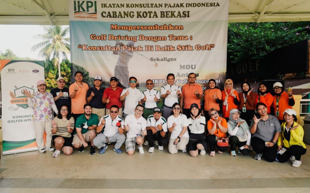 IKPI Bekasi Gaet Pringgondani Golf: Belajar Pajak Sekaligus Perkuat Jejaring di Lapangan Hijau
