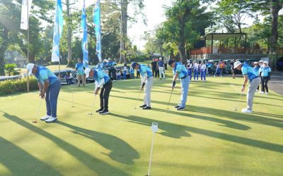 Turnamen Golf Dies Natalis ke-71 UM, Saat Pimpinan Kampus “Tee Off” untuk Sinergi Pendidikan