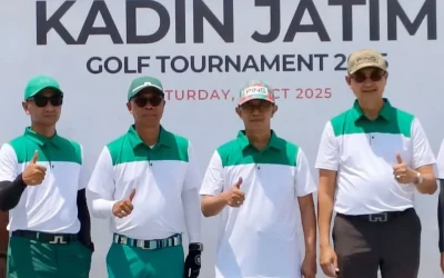 Turnamen Golf Kadin Jatim, Saat Pebisnis Menyatukan Swing dan Sinergi untuk Ekonomi Daerah