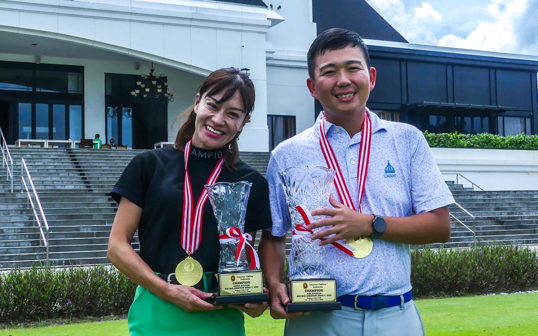 Ketenangan Andy Sjaichudin dan Ketangguhan Tomomi Ishihara Amankan Gelar Juara AGI Mid-Amateur Series 7
