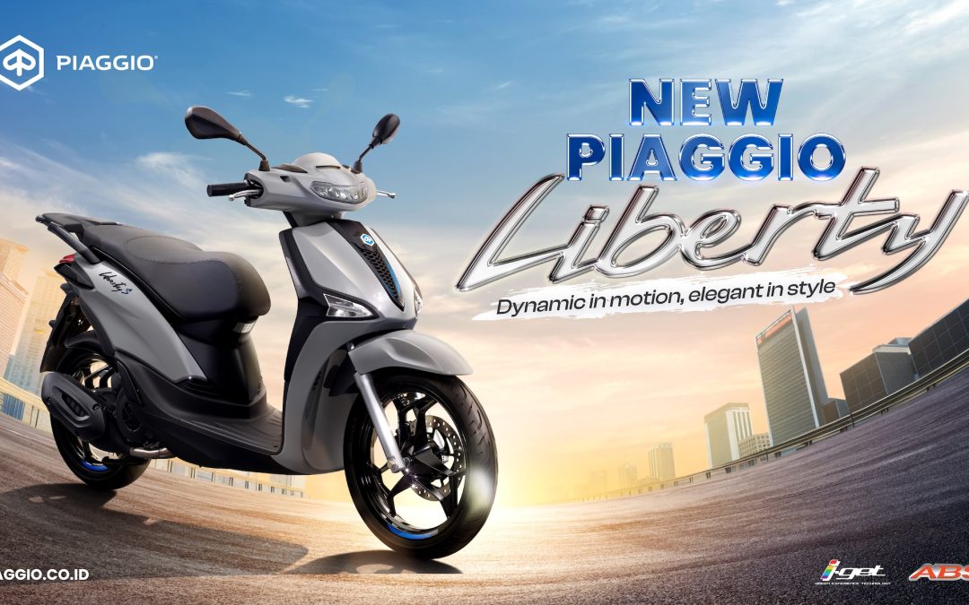 Piaggio Liberty S 2025: Semangat Urban Baru yang Lebih Dinamis, Elegan, dan Futuristik