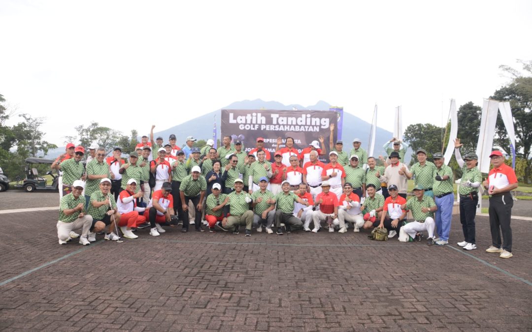 Eratkan Silaturahmi Lintas Wilayah, PERPESI Jakarta dan Joglosemar Sukses Gelar Latih Tanding Golf Persahabatan