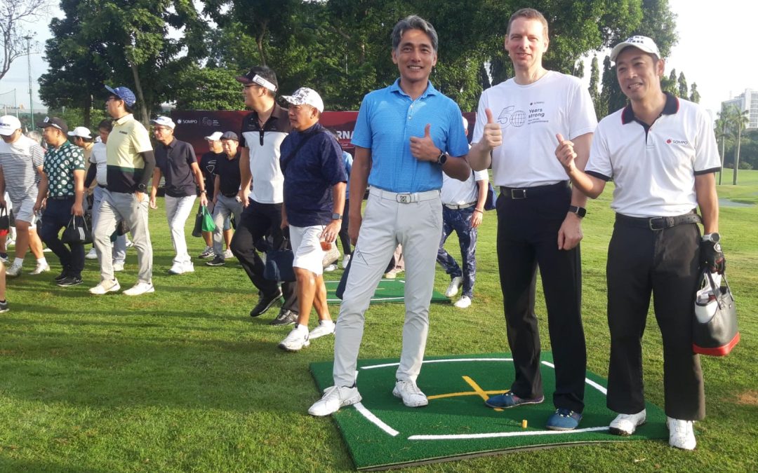Sompo Insurance Rayakan 50 Tahun dengan Gelaran Sompo Golf Tournament untuk Mitra Bisnis Jepang
