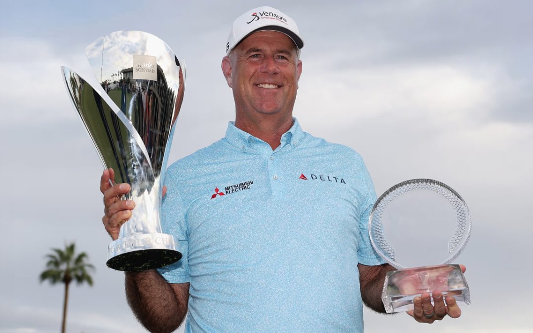 Stewart Cink Sapu Bersih Gelar Charles Schwab Cup Championship dan Poin Musim
