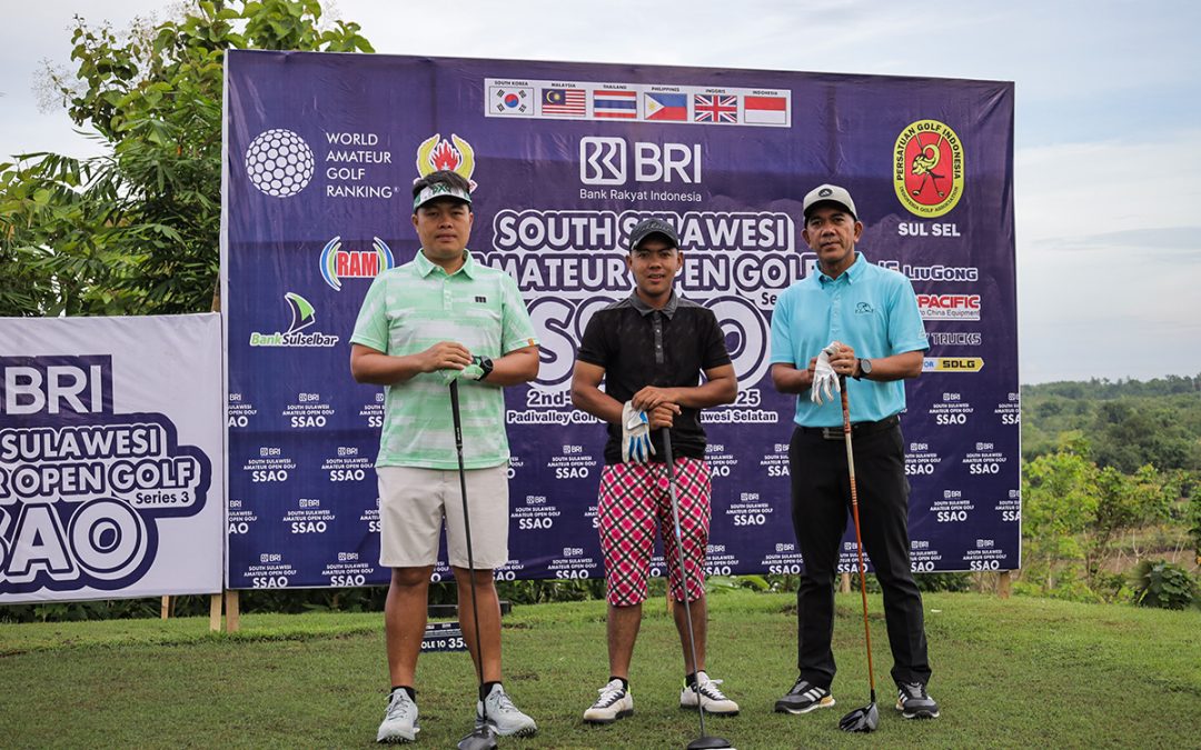 Indonesia dan Thailand Pimpin Putaran Pembuka BRI South Sulawesi Amateur Open Seri 3